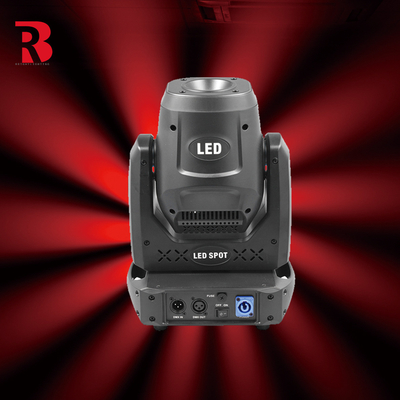 LED Moving Head Stage Light Bianco 150W LED DMX Rotation ad alte prestazioni 5 Facet Prism Auto Per Bar di festa di nozze